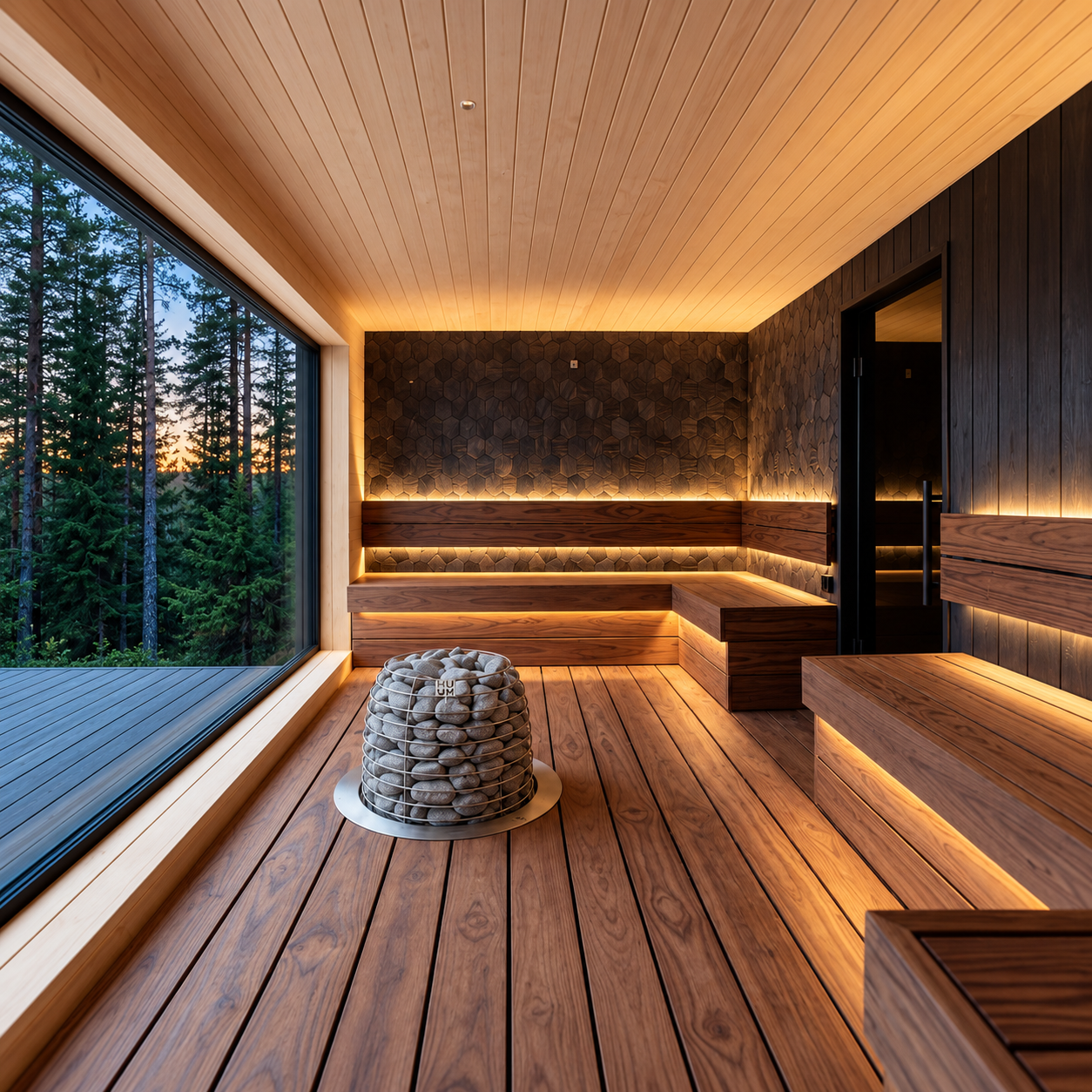 Aquecedor Elétrico de Sauna HUUM HIVE 18 kW