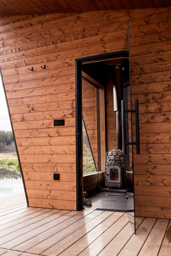 Aquecedor de Sauna a Lenha HUUM HIVE Wood 17 kW