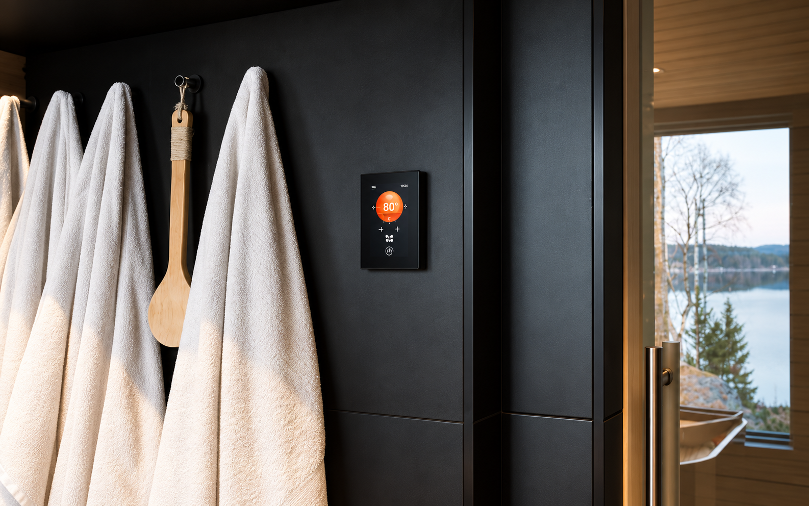 Controlador de Sauna Harvia Fenix FX180 Universal WiFi (9–29 kW)