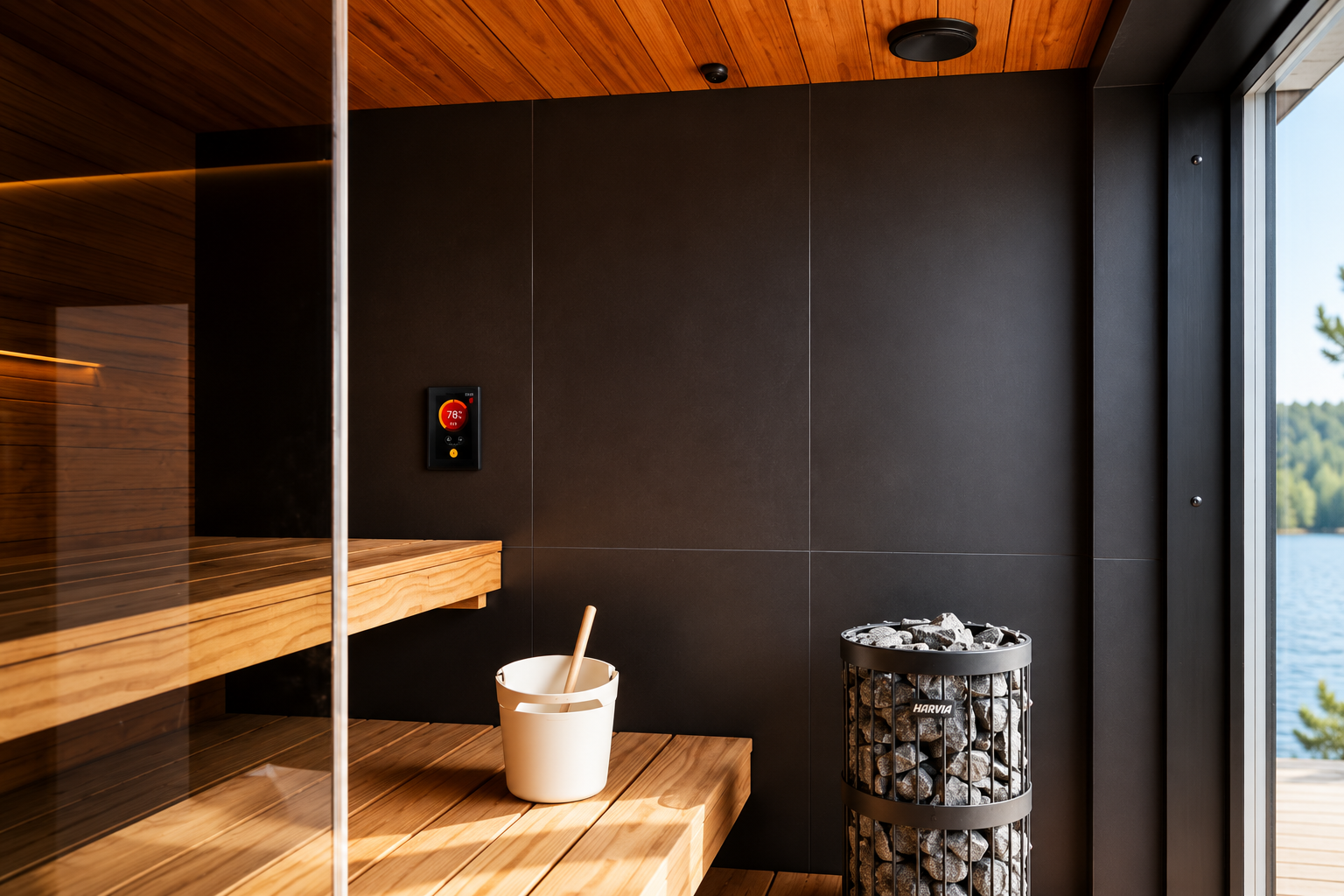 Controlador de Sauna Harvia Fenix FX170 WiFi Core (17 kW)
