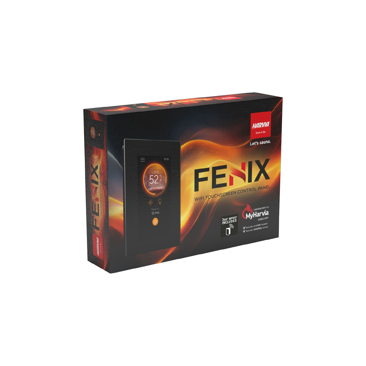 Controlador de Sauna Harvia Fenix FX110 WiFi Core (11 kW)