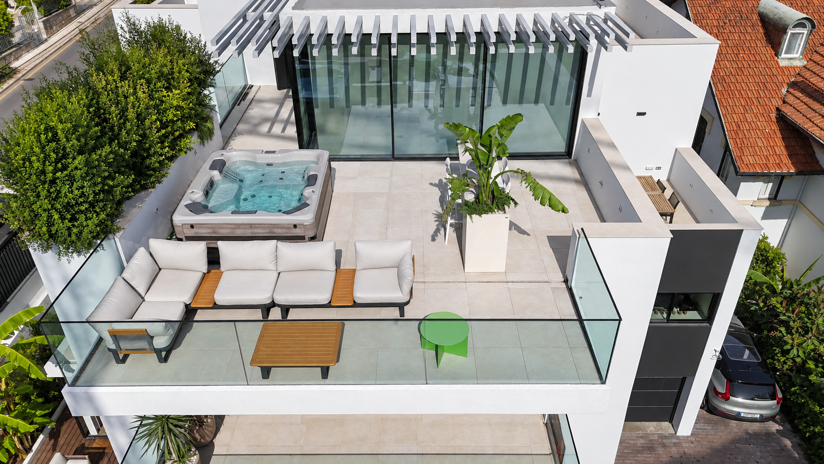 Spa A6 L num rooftop no Estoril