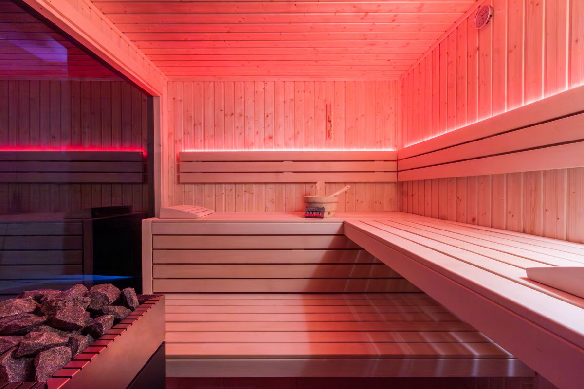 Sauna Exterior Harvia Alpina Medium View