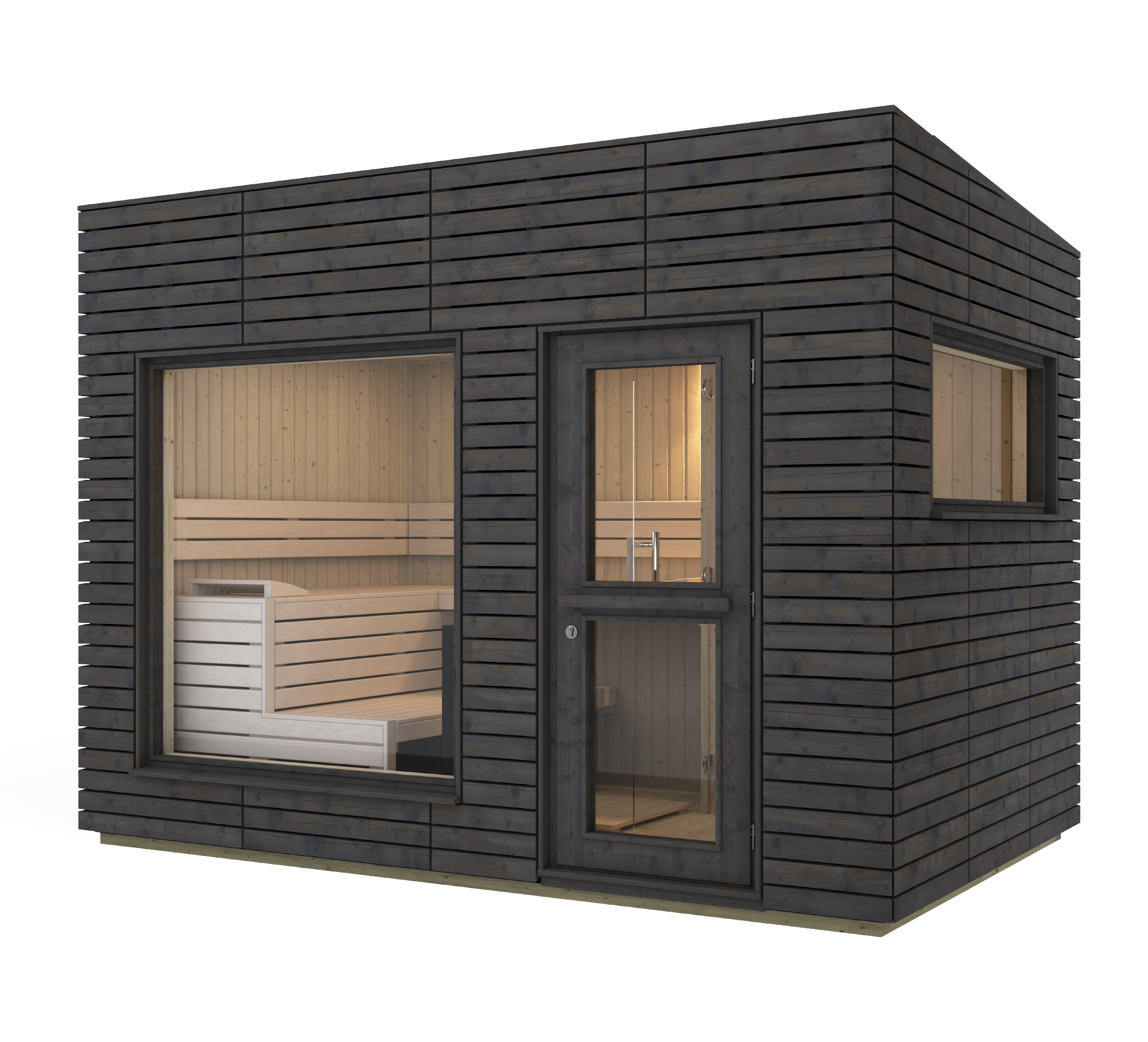 Sauna Exterior Harvia Alpina Large View