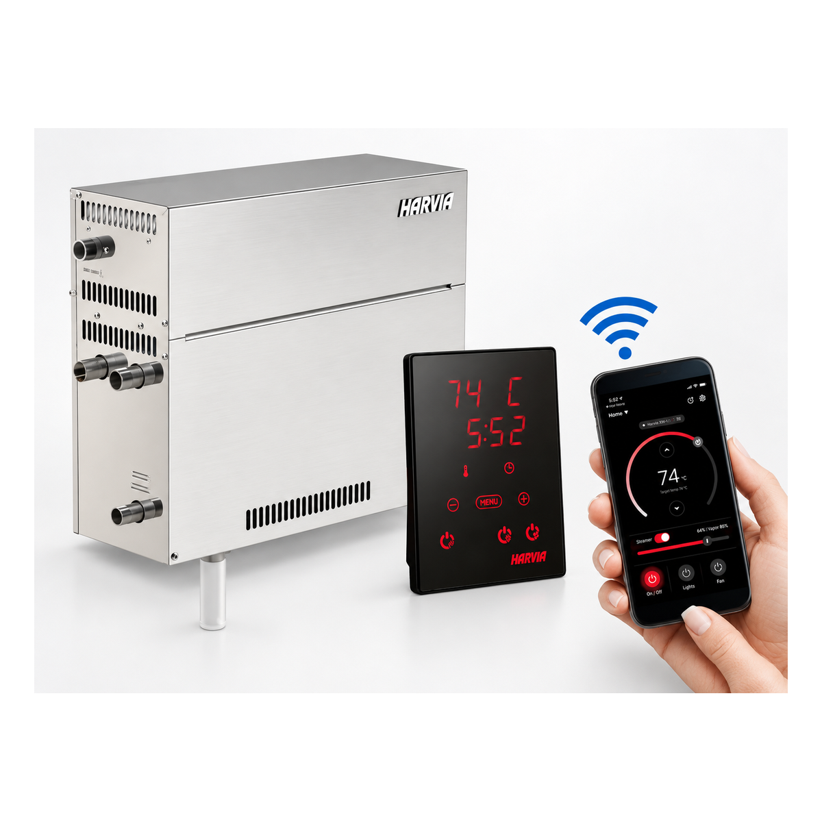 Gerador de Vapor Harvia HGD110XW 11 kW WiFi