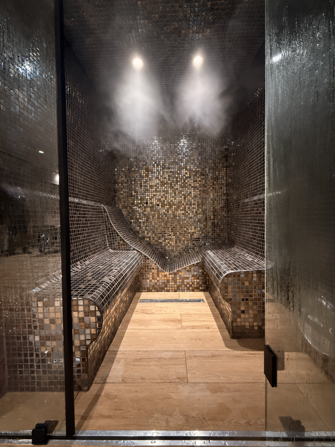 Hotel Gaivota Sauna, vapor e duche sensorial
