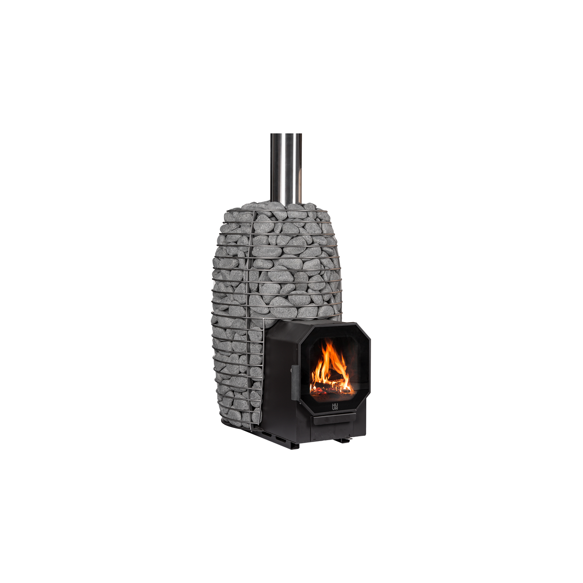Aquecedor a lenha HUUM HIVE Flow LS 9,8 kW