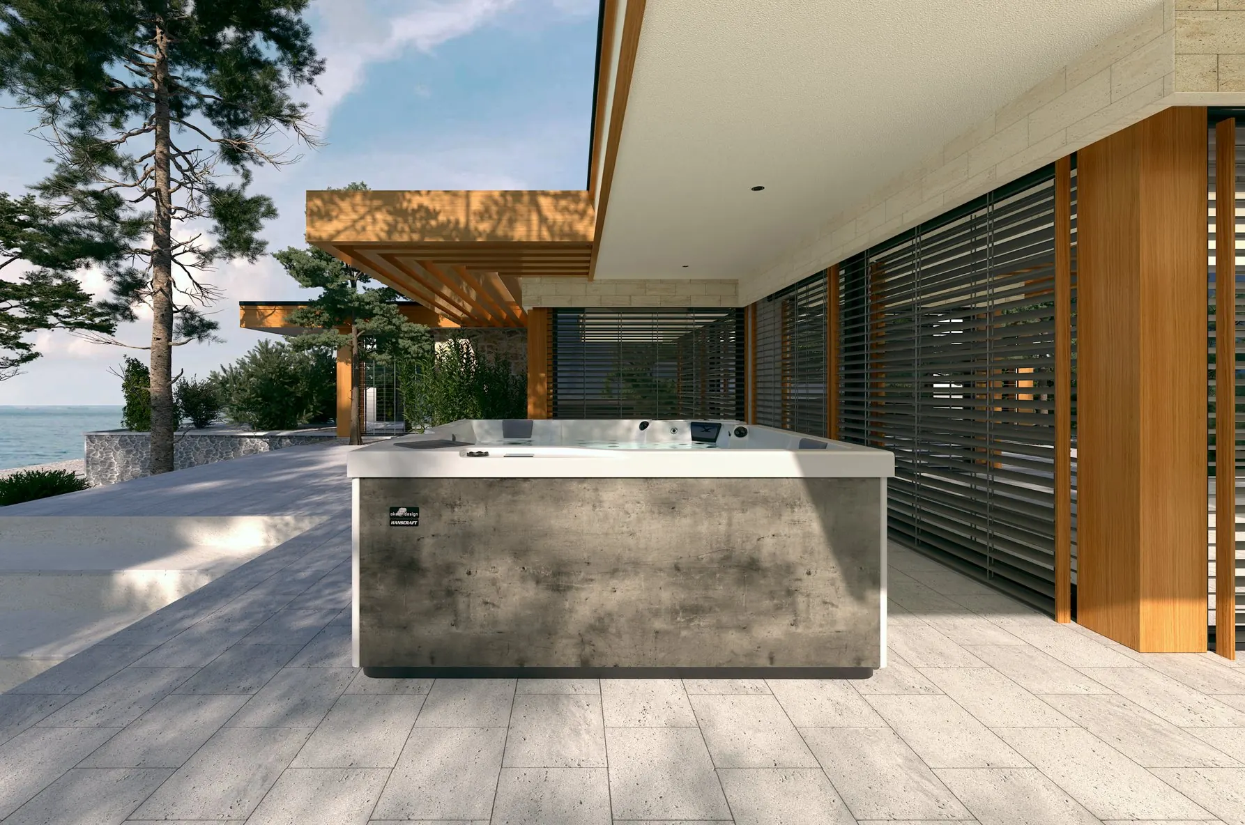 Spa Hanscraft OKA 5 Almandine